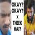 Okay X Theek Hai Tik Tok Cringe Dialogue with Beats Mp3 Song Download Poster
