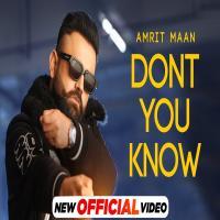 Don't You Know   Amrit Maan
